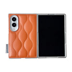 Premium Wave Texture Leather Protective Case for Samsung Galaxy Z Fold 8