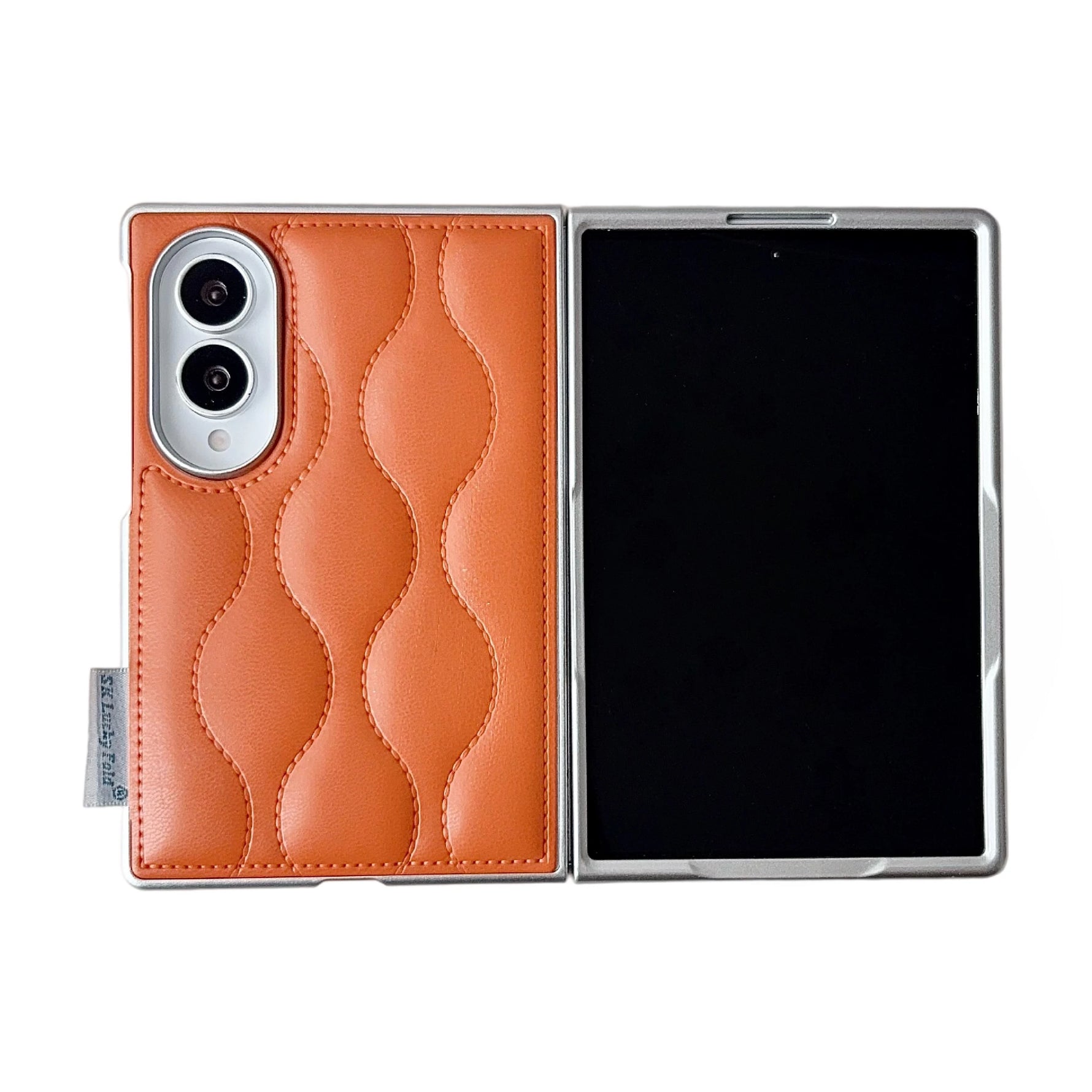 Premium Wave Texture Leather Protective Case for Samsung Galaxy Z Fold 8