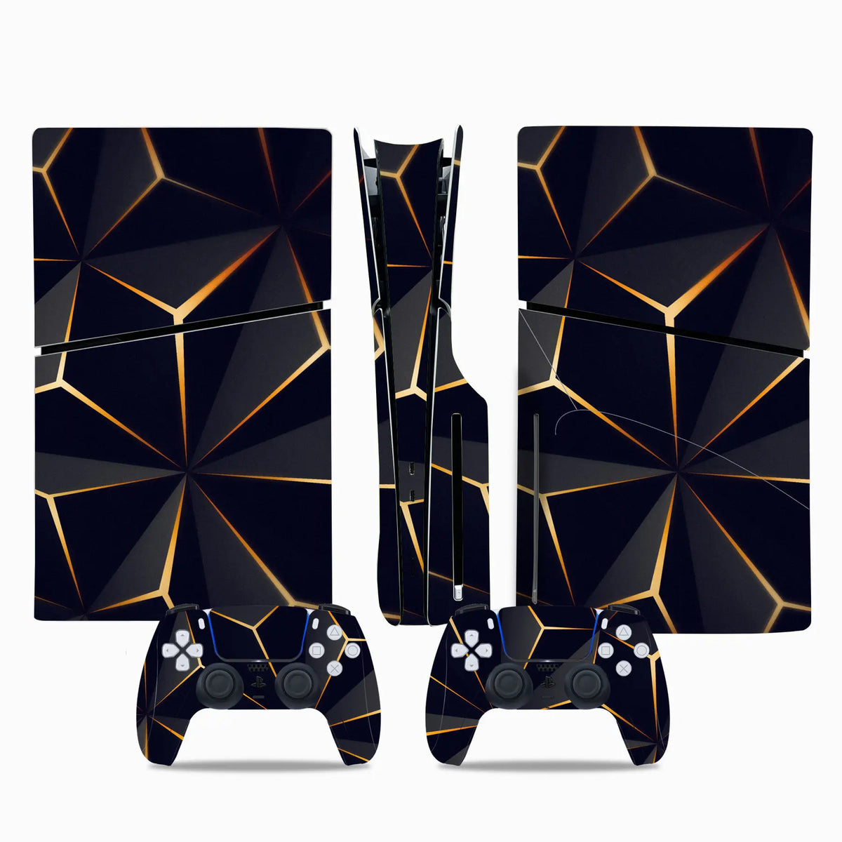 PlayStation 5 Slim Vinyl Skin With Controller Wraps