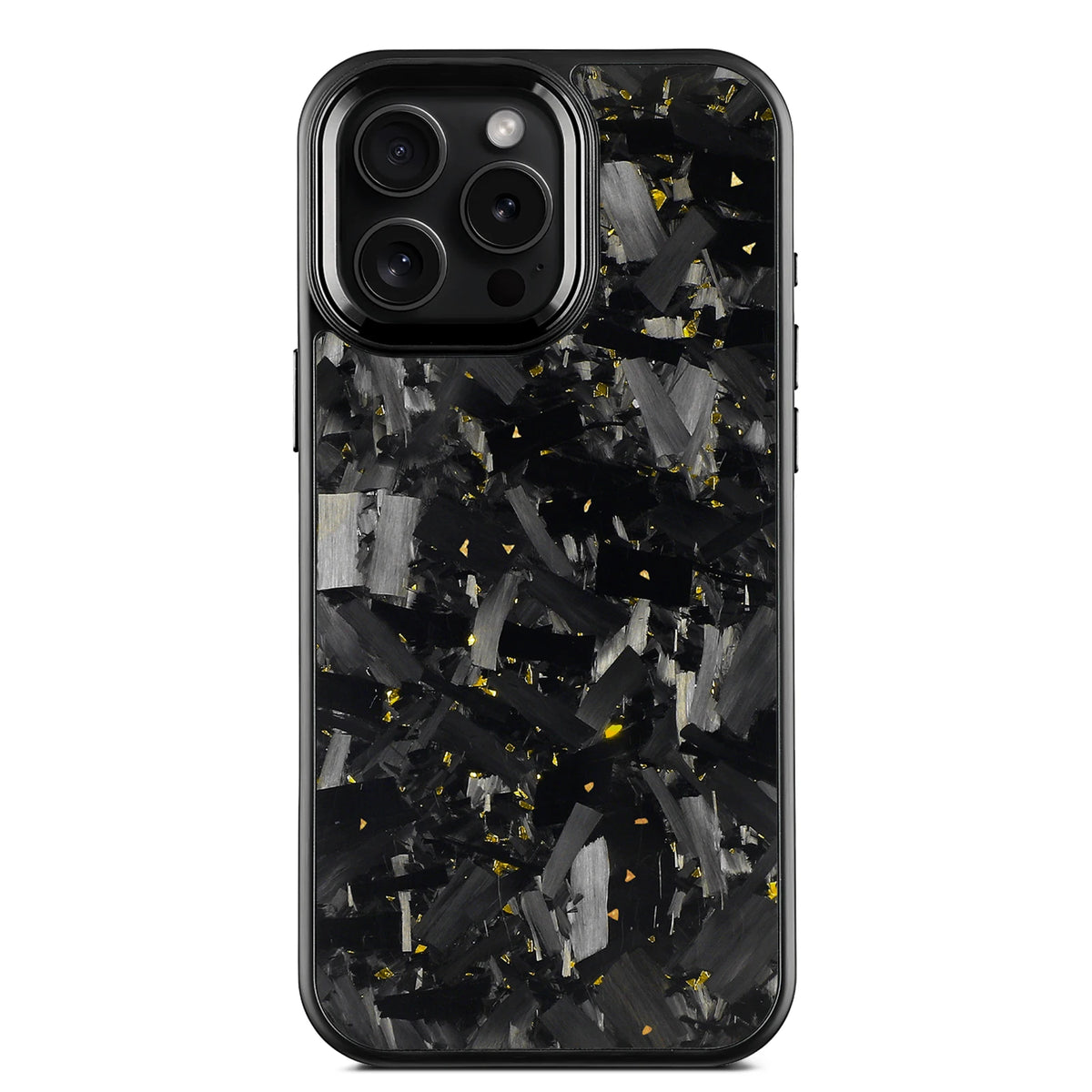 Forged Carbon MagSafe Case with Raised Lens Ring for iPhone 15 Series