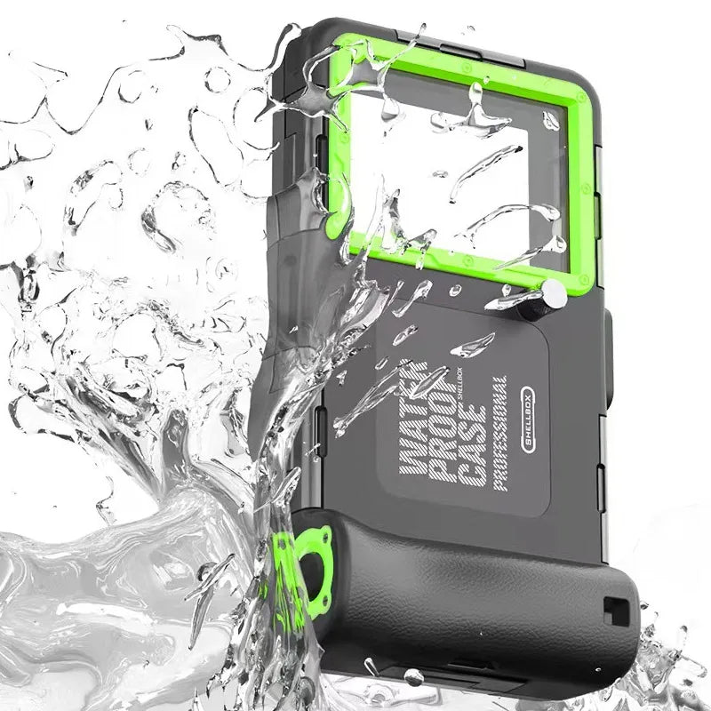 Waterproof Phone Case with Lanyard for Diving up to 15m