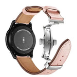 Luxury Leather Strap with Metal Buckle for Samsung Galaxy Watch 8 & Galaxy Watch 8 Classic
