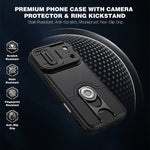 Shockproof MagSafe Case with 360° Rotating Ring Kickstand for iPhone 18 Series
