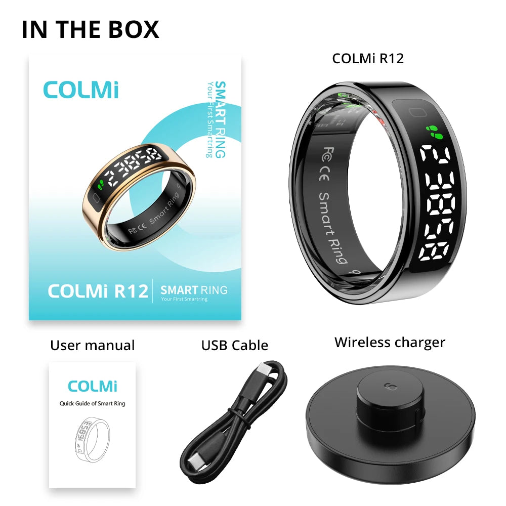 COLMI R12 Smart Ring with Display