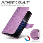 Samsung Galaxy S24 Series Flip Leather Wallet Case with Kickstand