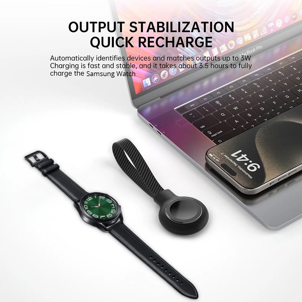 Bonola Lanyard Wireless Watch Charger USB Type-C