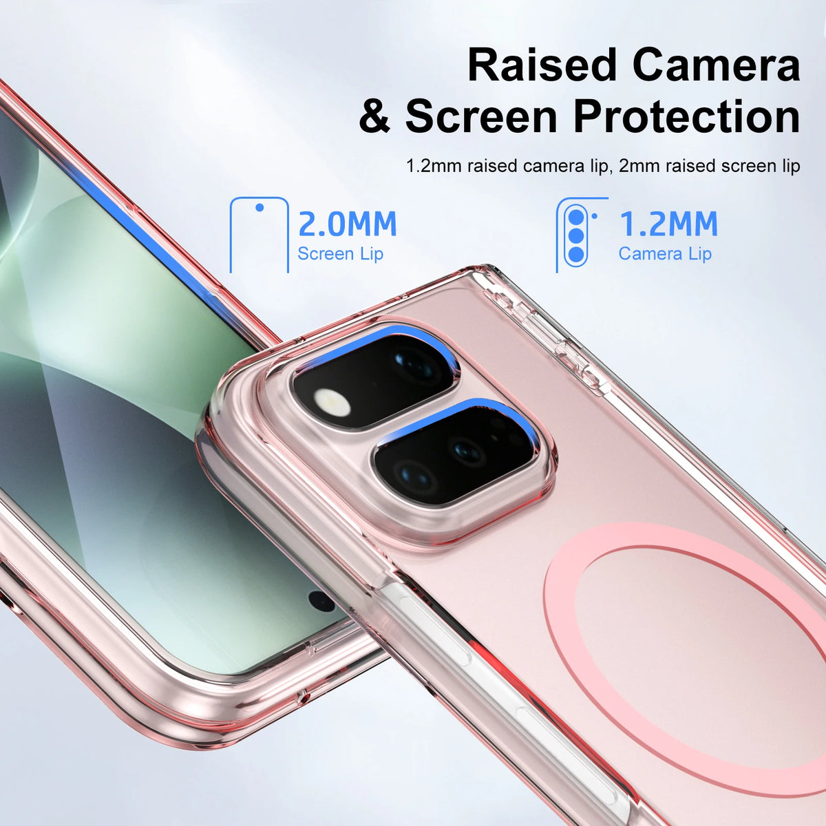 Transparent Magnetic Case for Google Pixel 11 Pro Fold