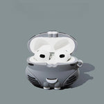 Shockproof Silicone Case with Metal Carabiner Clip for AirPods Pro
