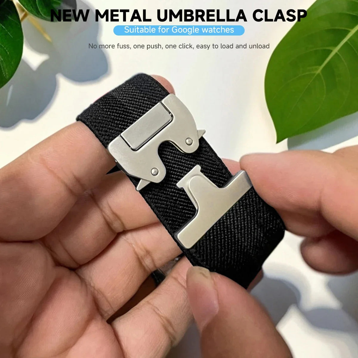 Heavy-Duty Parachute Strap for Google Pixel Watch 3