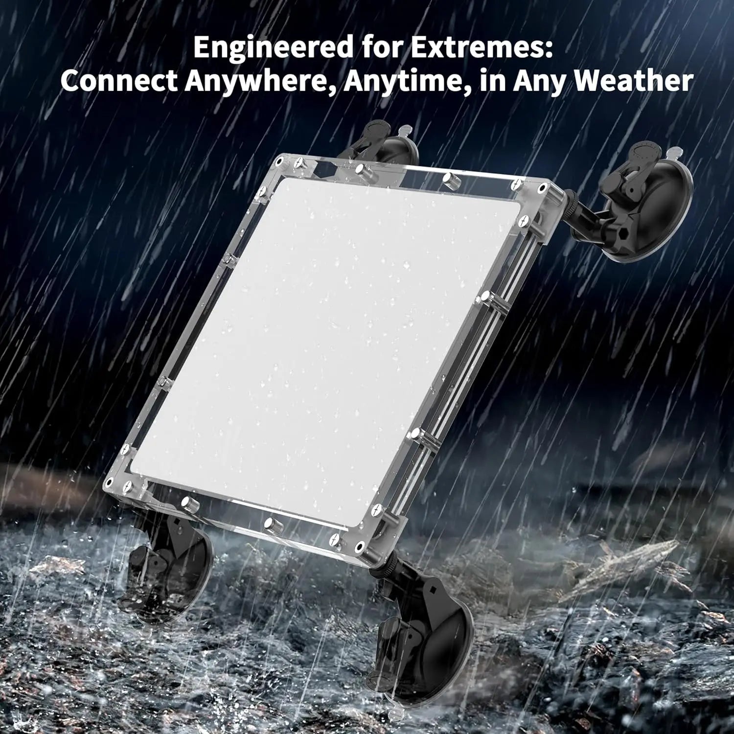 2-in-1 Starlink Mini Mount Kit with Weatherproof Protective Cover