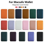 MagSafe-Compatible Luxury Leather Wallet with Card Holder