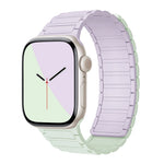 Silicone Replacement Strap with Magnetic Closure for Apple Watch