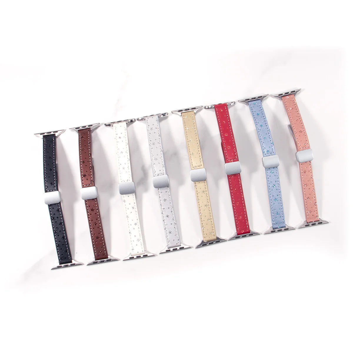 Slim Leather Strap for Apple Watch