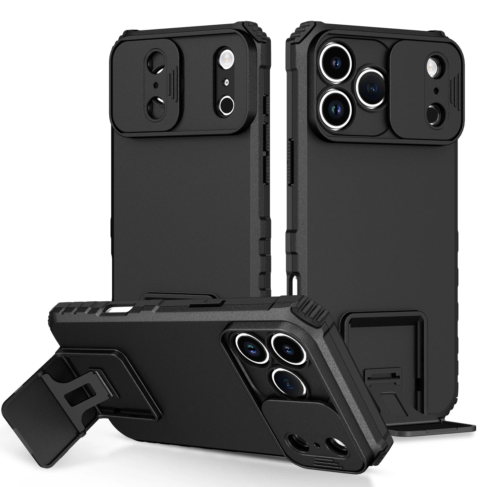 Premium Hard Case with Slide Camera Protection for iPhone 17 Series