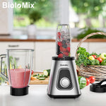 BioloMix 1300W Smoothie Maker with 1.5L Glass Jar