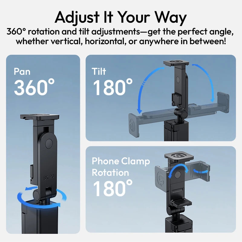 Ulanzi SK-20 Desktop Foldable Phone Tripod