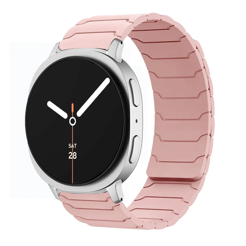 Sport Silicone Band with Magnetic Clasp for Samsung Galaxy Watch 8 / Galaxy Watch 8 Classic