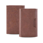 Premium Three-Fold Leather Wallet