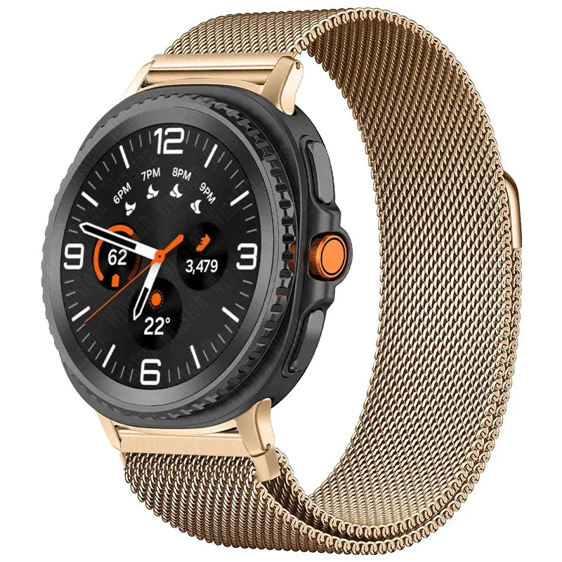 Stainless Steel Milanese Loop Strap for Samsung Galaxy Watch 8 & Galaxy Watch 8 Classic