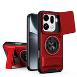 Luxury Protective Case with Rotating Ring Holder for OPPO Find X9 / X9 Pro