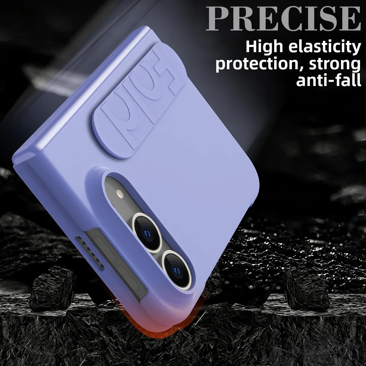 Shockproof Wristband Case with Raised Lens Protection for iPhone Duo