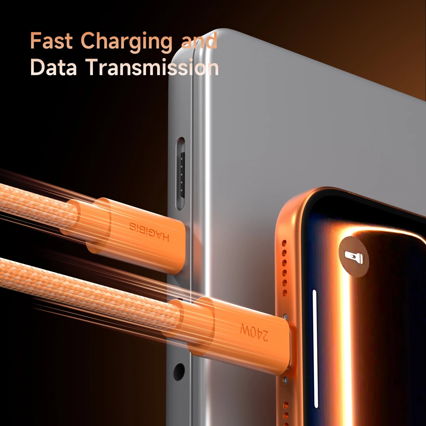Hagibis 240W USB-C Fast Charging Cable