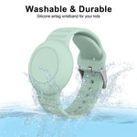 Waterproof Silicone Wristband Holder for Apple AirTag