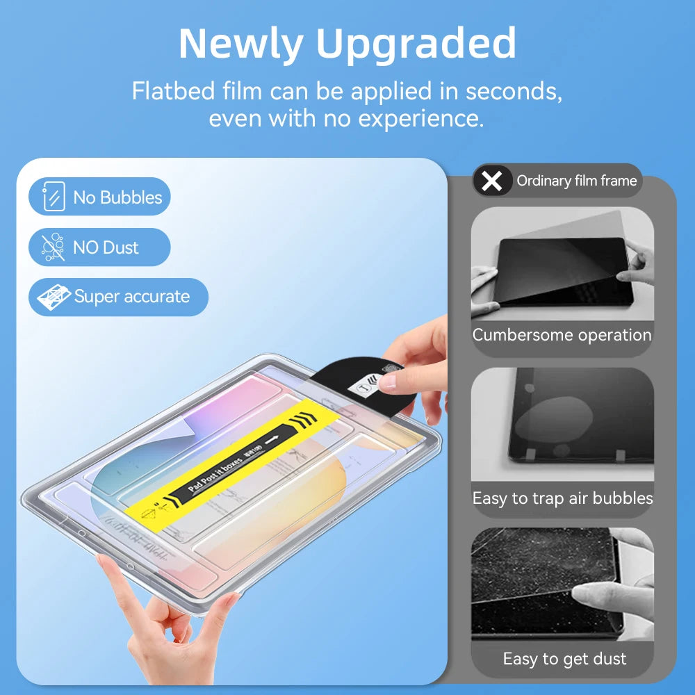 High-Definition Tempered Glass Screen Protector for Samsung Galaxy Tab S10 Plus