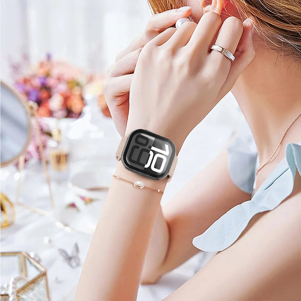 Apple Watch Series 10 Screen Protector Case with Tempered Glass