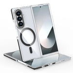 Samsung Galaxy Z Fold 6 Transparent Magnetic Protective Case