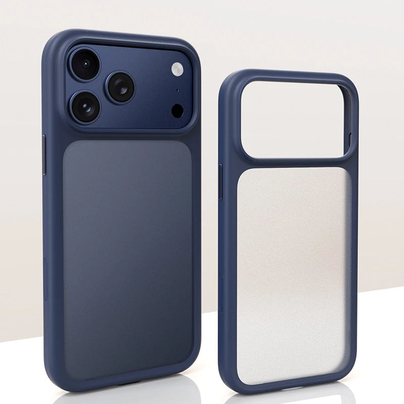 Translucent Frosted Shockproof Case for iPhone 18 Series