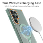 Shockproof Case with Magnetic Ring Holder for Samsung Galaxy S24 Series