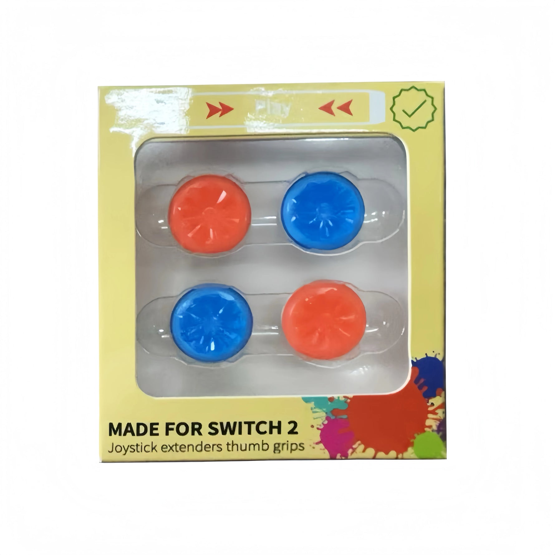 4-Pack Thumbstick Covers for Nintendo Switch 2