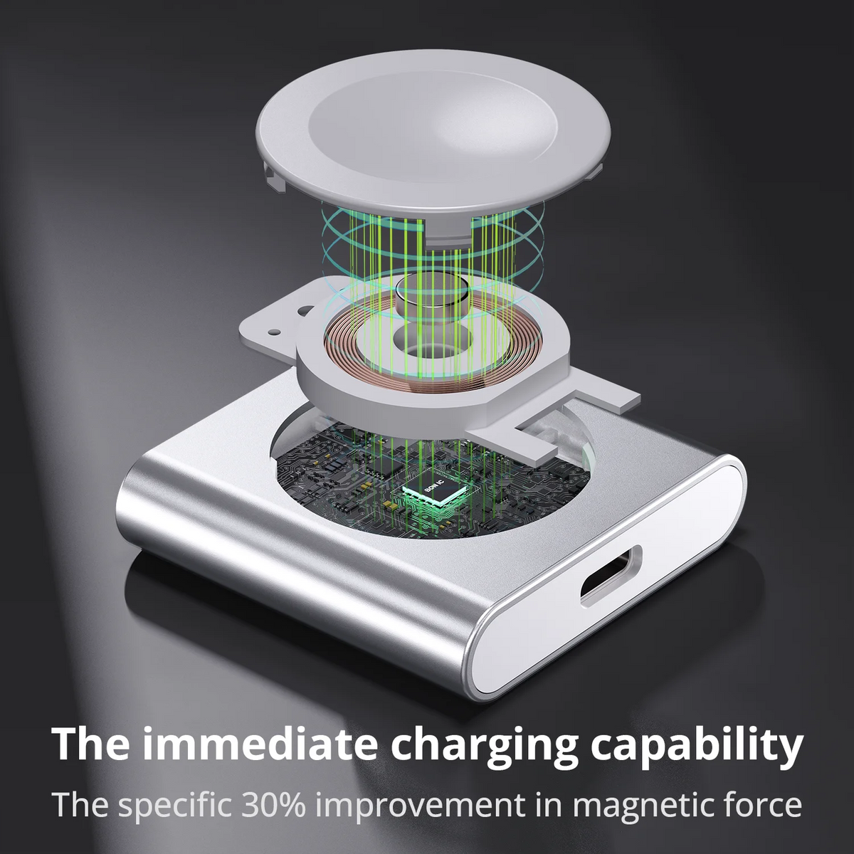 Bonola Portable Lanyard Wireless Charger for Apple Watch