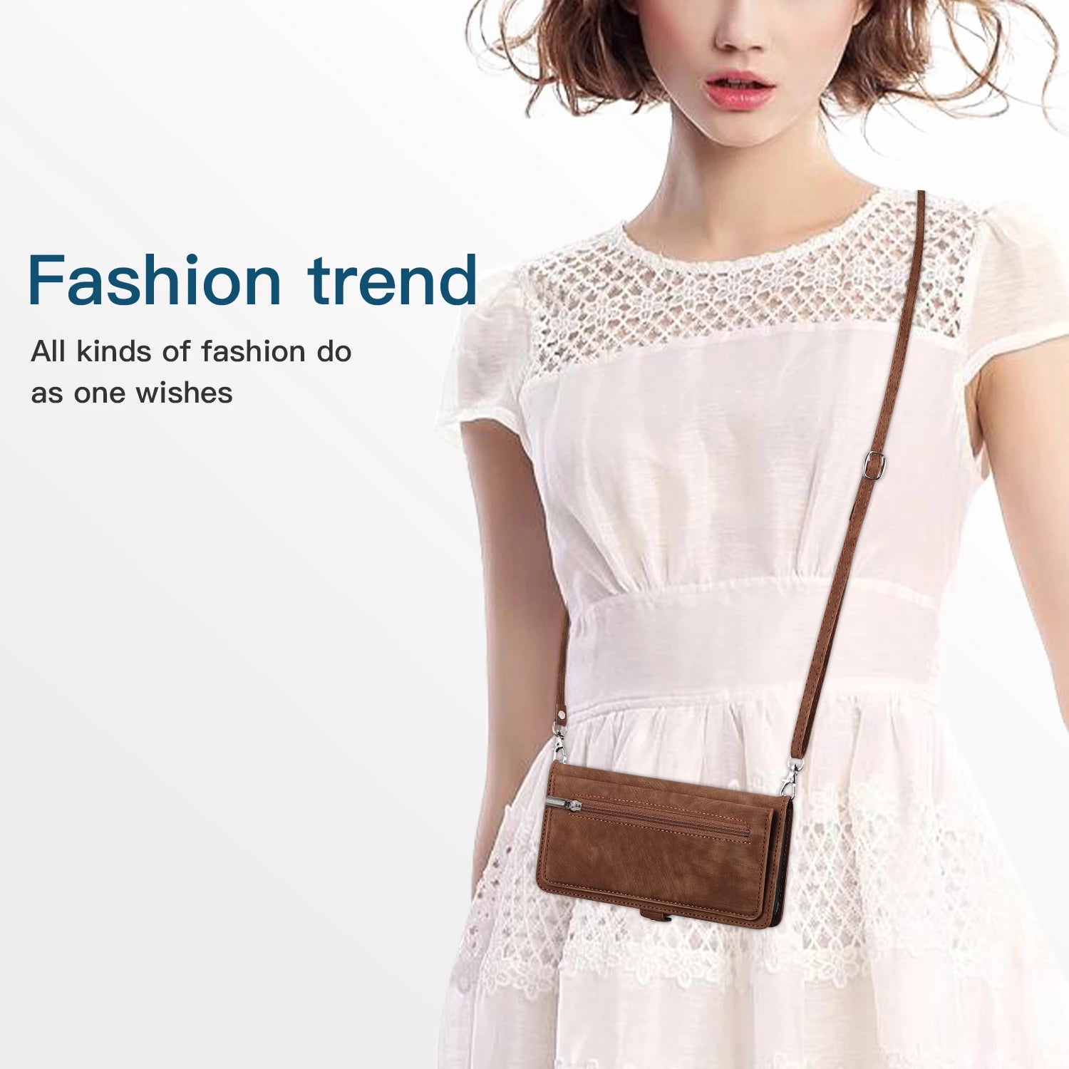 Crossbody Flip Wallet Case for iPhone 17 Series