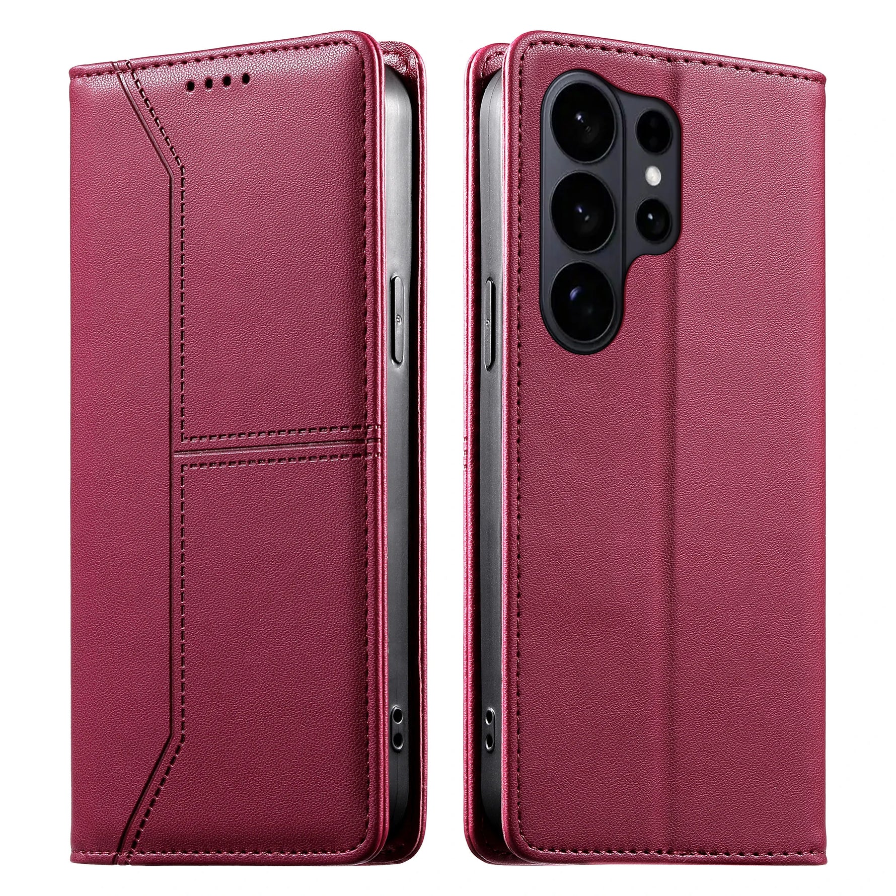 Luxury Business RFID Flip Case for Samsung Galaxy S26 Series