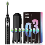 Yunchi C3 Sonic Electric Toothbrush with 5 Modes and Replacement Heads