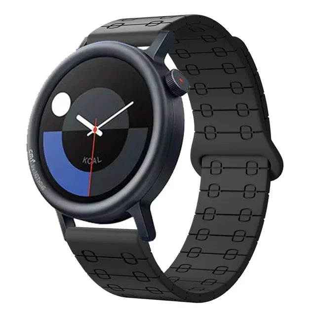 Silicone Magnetic Sport Strap for Nothing CMF Watch Pro 2