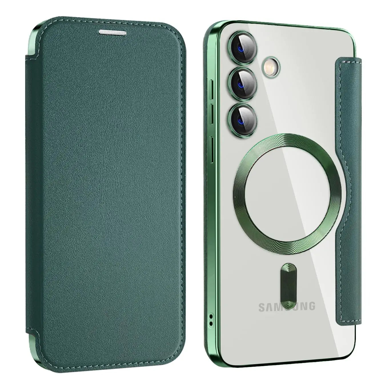Protective Flip Magnetic Leather Case for Samsung Galaxy A36