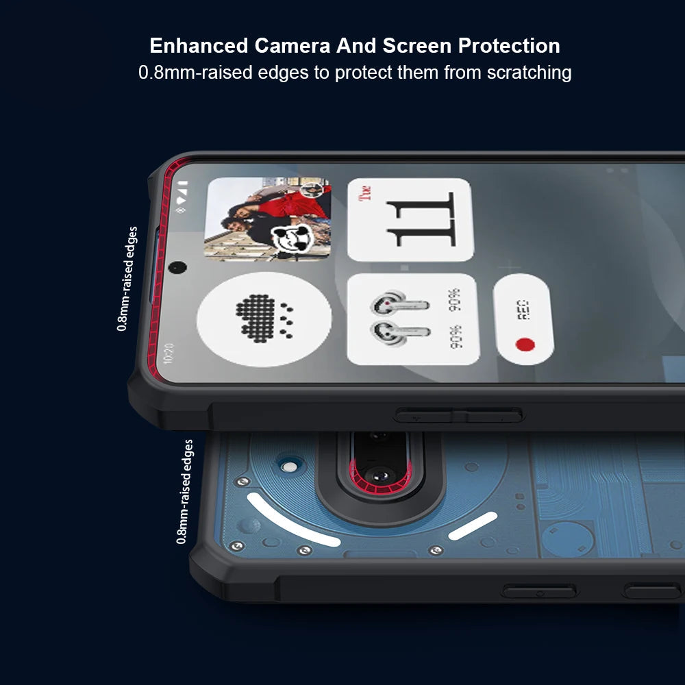 Airbag Shockproof PC + TPU Frame Case for Nothing Phone 3a / 3a Pro