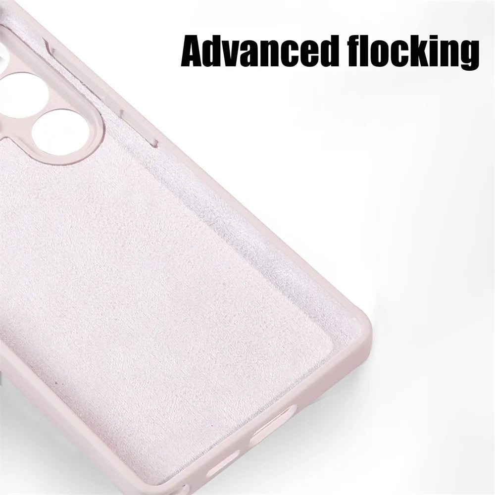 Shockproof Liquid Silicone Magnetic Case for Samsung Galaxy S25 Series