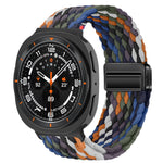 Magnetic Braided Nylon Wristband for Samsung Galaxy Watch 8 / Galaxy Watch 8 Classic