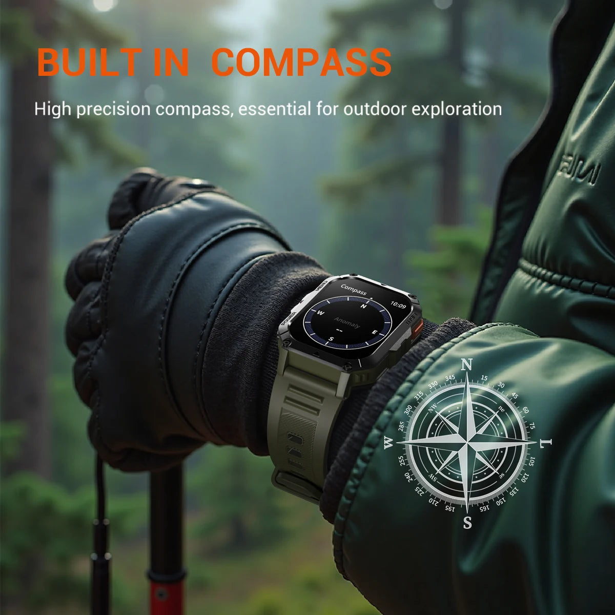 Blackview W70 Pro Outdoor Fitness Smartwatch