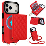 2-in-1 Detachable MagSafe Wallet Case with Crossbody Strap for iPhone 18 Series