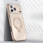 Luxury Business MagSafe Case with 360° Rotating Bracket for iPhone 17 Series