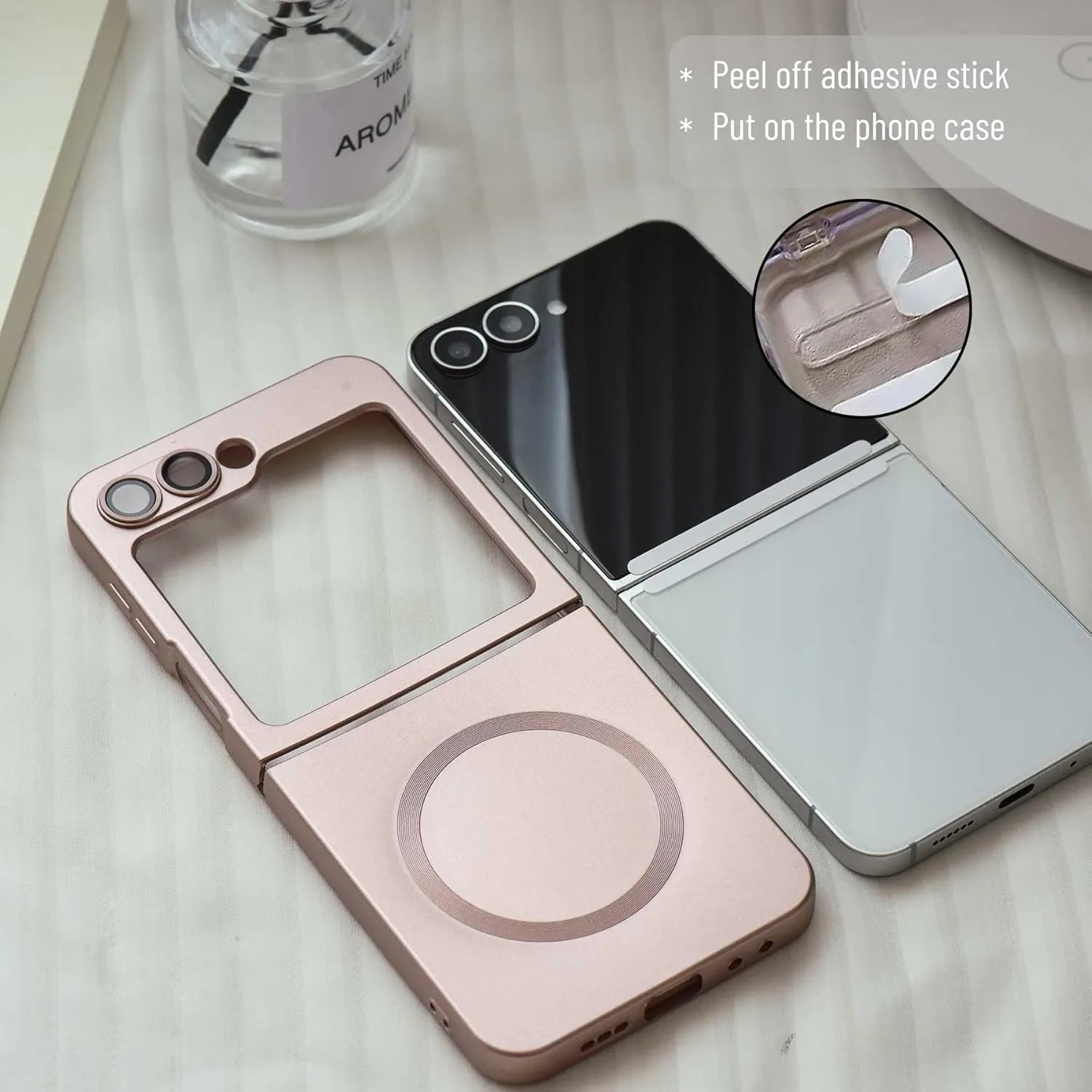 Soft Silicone Gradient Magnetic Case for Samsung Galaxy Z Flip 6