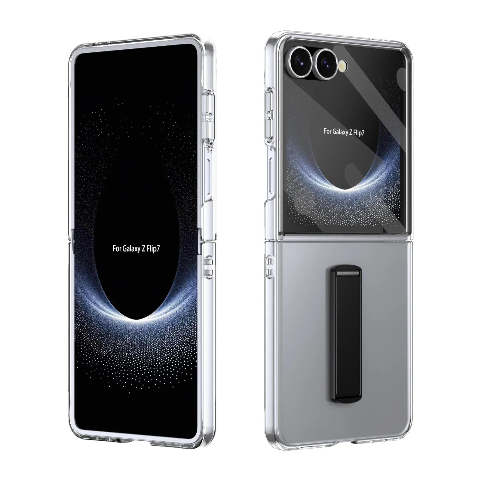Protective Phone Case with Screen Protector & Glass Lens Film for Samsung Galaxy Z Flip 7