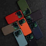 Premium Cowhide Leather Case for Xiaomi 17 Series