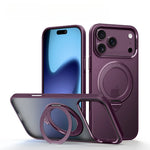 Shockproof Slim-Fit MagSafe Case with 360° Rotating Kickstand for iPhone 18 Series