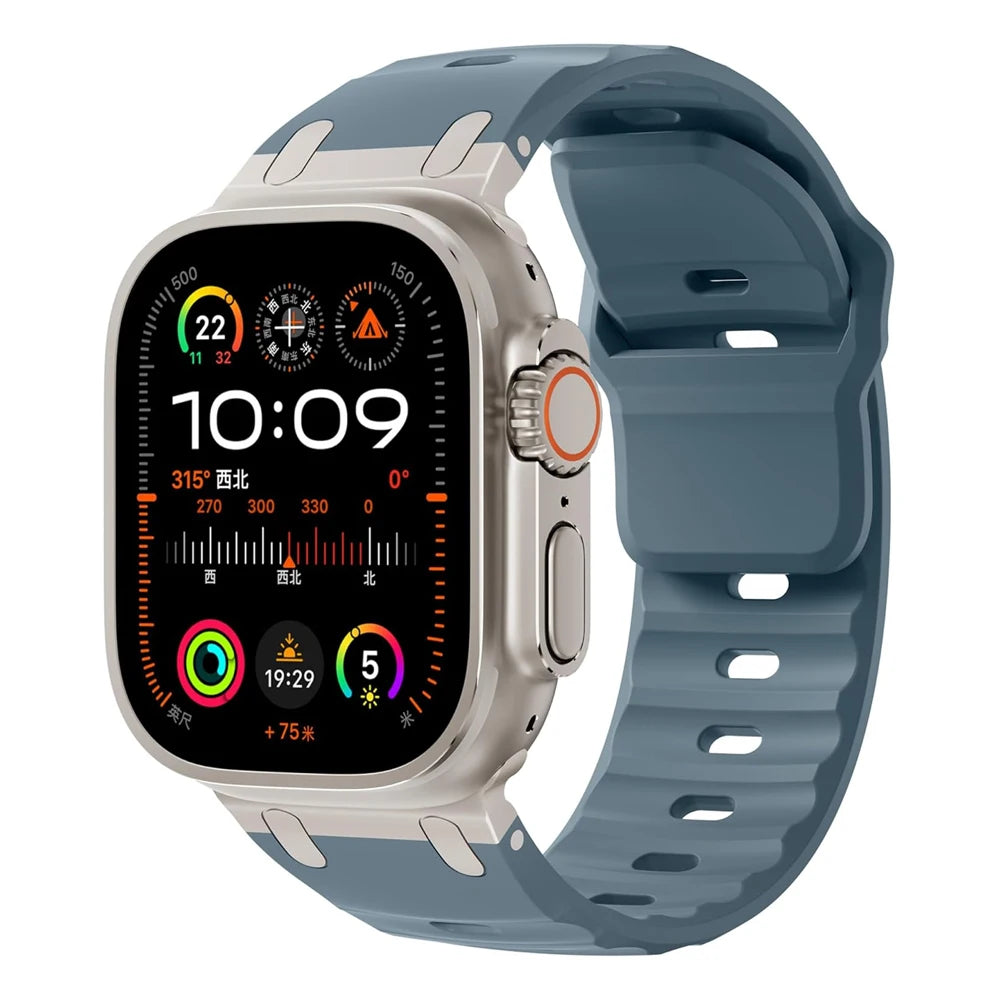 Premium Sport Silicone Strap for Apple Watch
